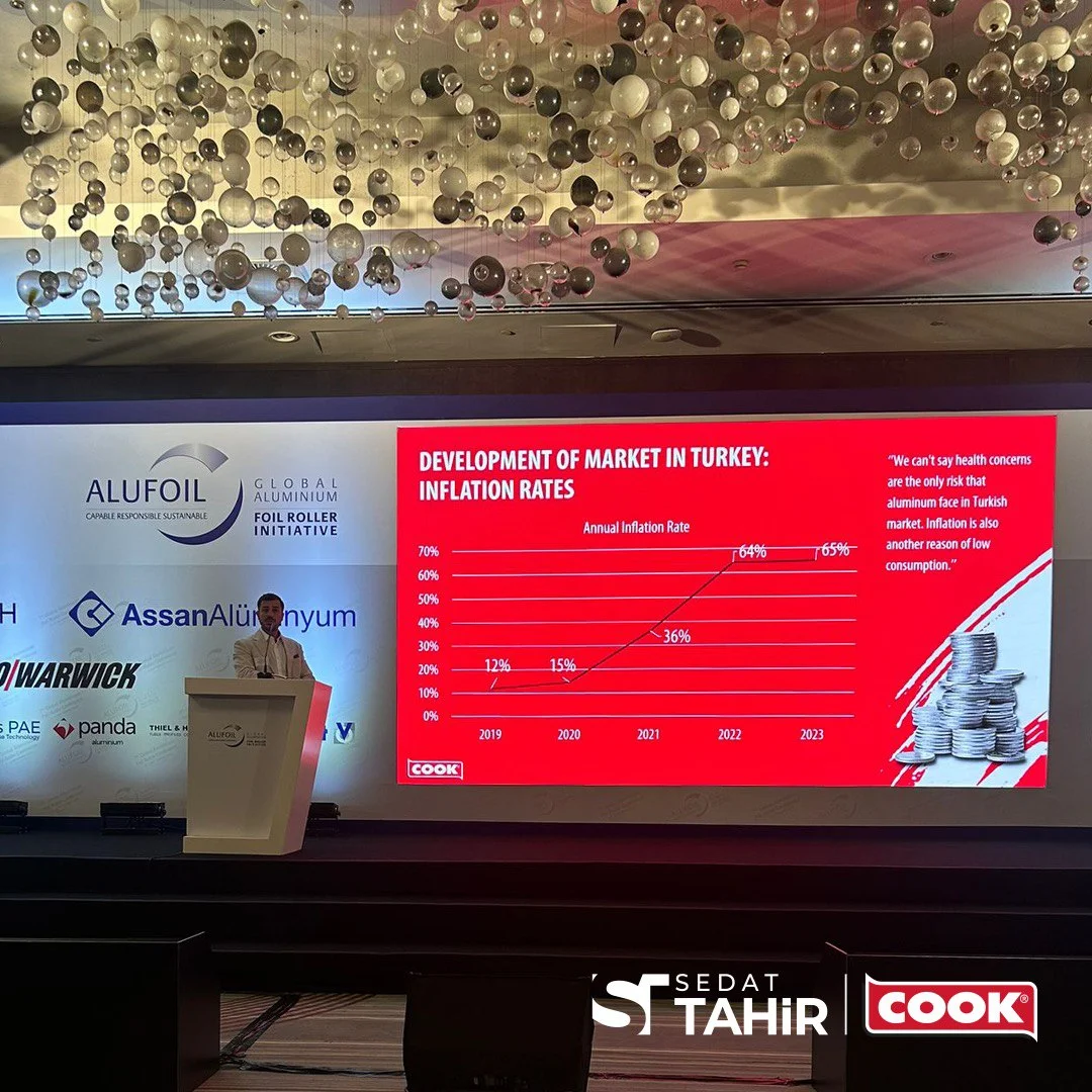 Our Deputy General Manager Gökhan Tiritoğlu is at the 7th Global Aluminum Foil Manufacturers Conference!